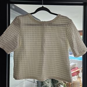 Theory size L top and skirt set